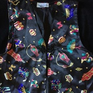 RESERVED  Diane Von Furstenberg Silk Glam Vest